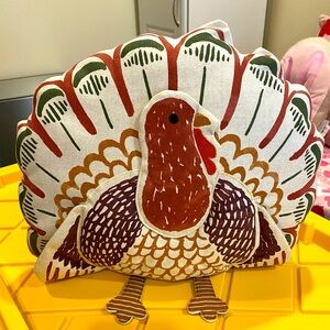 Thanksgiving Turkey Throw Pillow